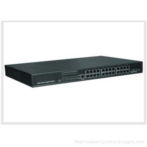 2 Gigabit SFP Slot L2 managed Fiber Optic Switches With Streamlined Web based Management